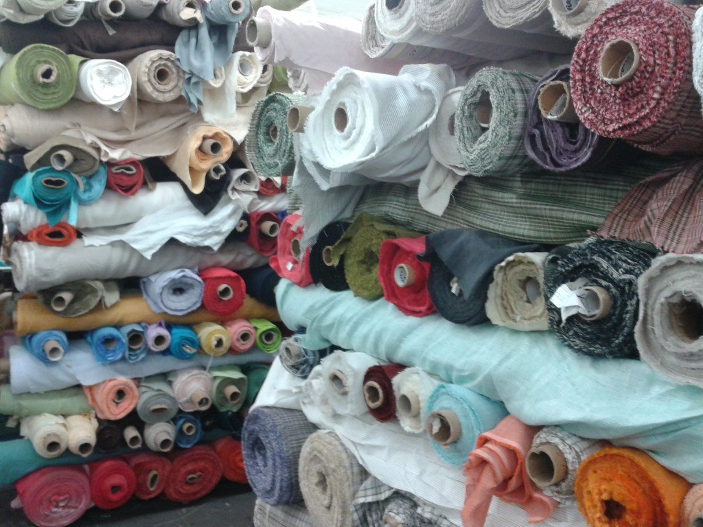 fabric hunting!
