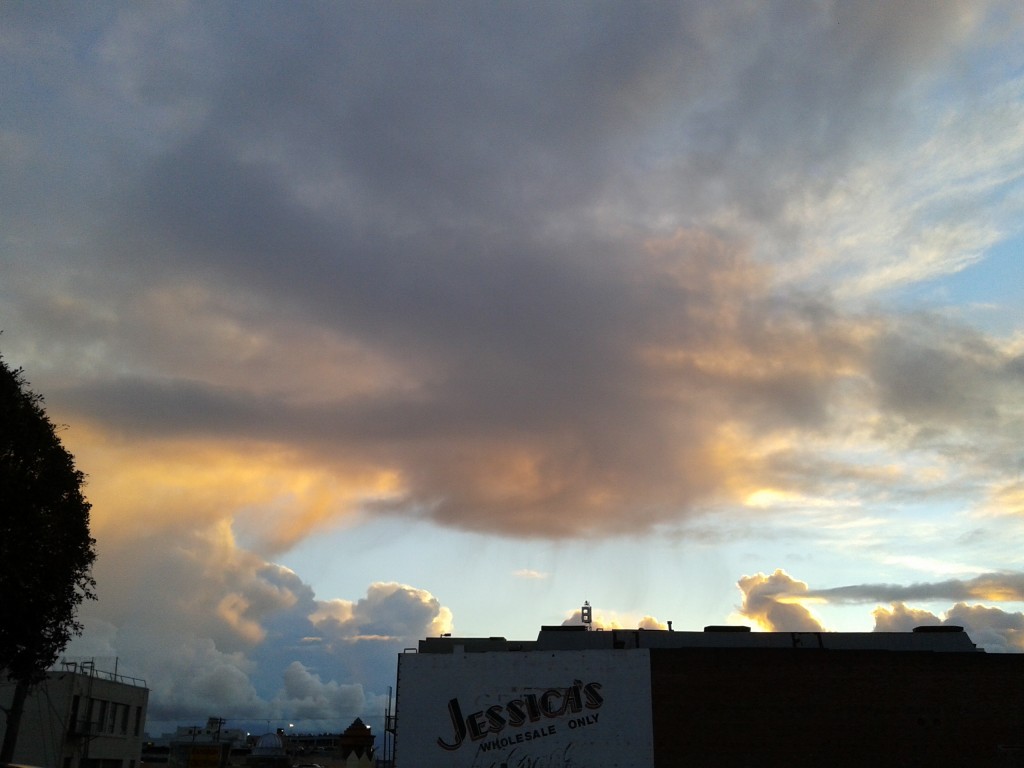 downtown LA sky