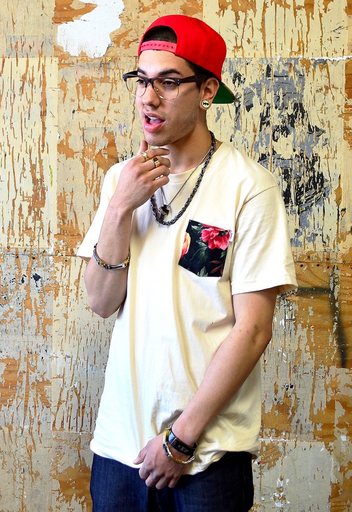 floral pocket floral pocket tee