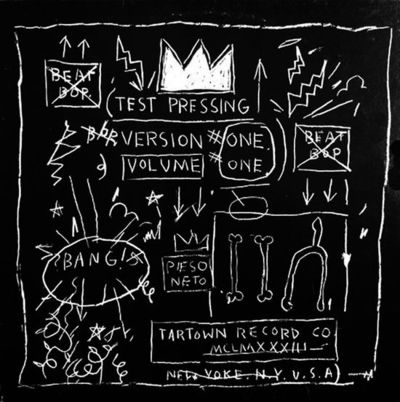 Style Wars theme song art by Basquiat Style Wars theme song art by Basquiat