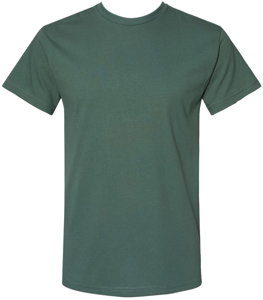 Alternative Apparel 4600 eco-friendly crew t-shirt, comfortable sustainable choice in recycled fabric.