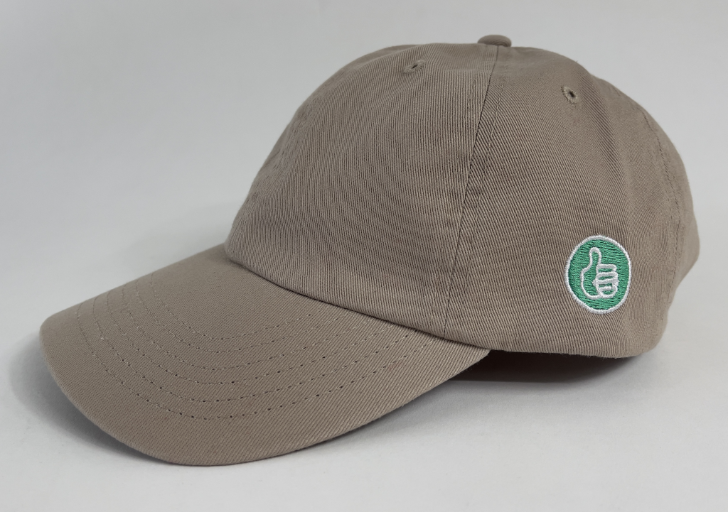Stylish custom cap showcasing side embroidery for a unique, personalized touch
