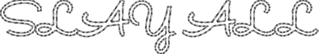 Sacramento monoline script font for embroidery – minimal and stitch-friendly for running stitch