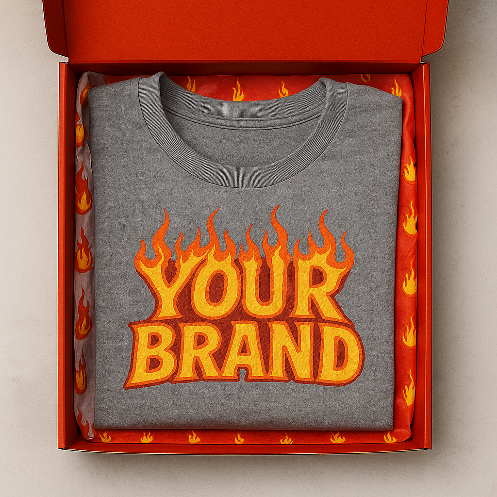 hell inspired custom packaging
