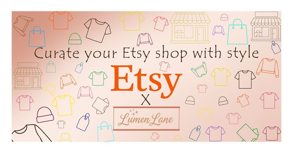 Apliiq Etsy app cover showing custom apparel branding tools for creators and clothing brands