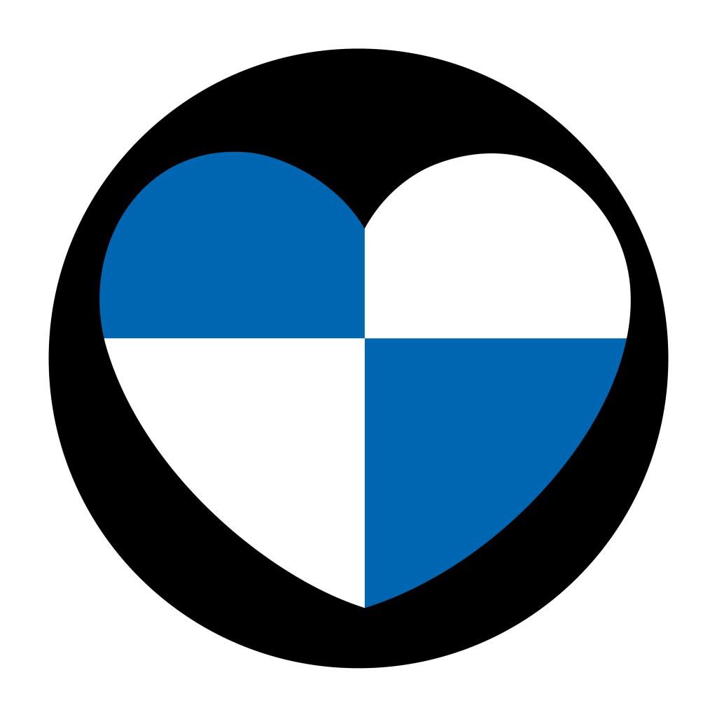 Car manufacturer logo used as an example of licensed branding in automotive apparel