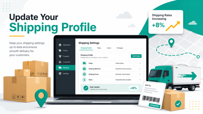 Time to Update Your Store Shipping Profiles