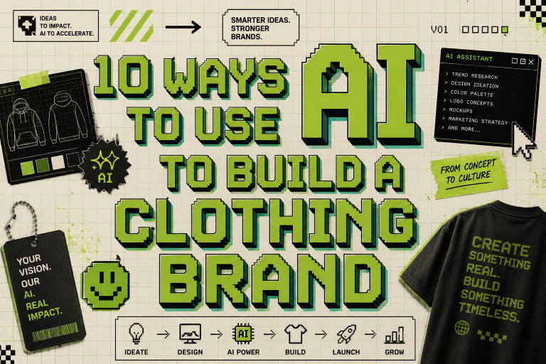 10 Ways to Use AI to Build a Clothing Brand