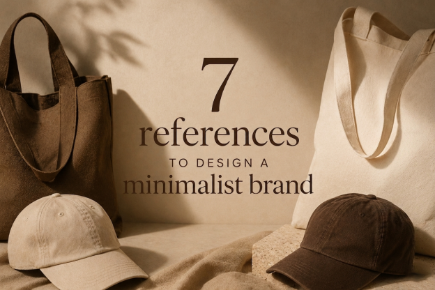 Minimalist clothing brand design references featuring premium streetwear inspired by Wabi-Sabi, Kintsugi, shadow gradients, and modern minimalism