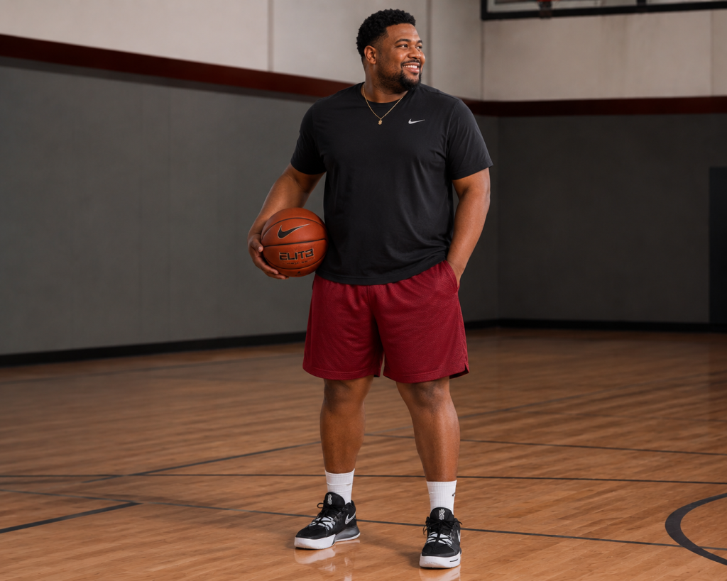 Sport-Tek Mesh 7" Short (ST5100) available in plus-size up to 3XL, featuring breathable mesh fabric and an athletic fit, customizable with screen printing, DTF transfers, embroidery, custom labels, and woven branding for sportswear and activewear collections.