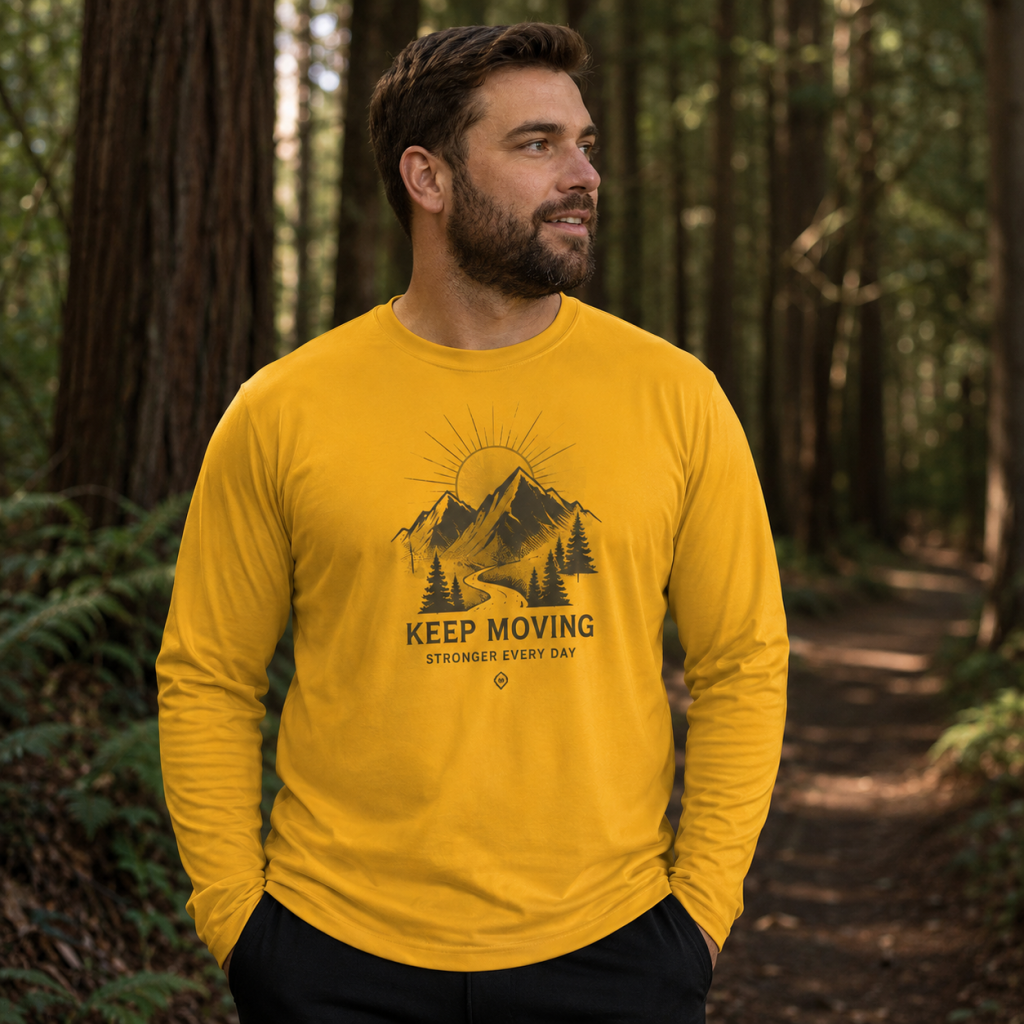Sport-Tek Long Sleeve Tee (ST350LS) available in sizes up to 3XL, featuring moisture-wicking performance fabric and a comfortable athletic fit, customizable with screen printing, DTF transfers, embroidery, custom neck prints, and woven labels