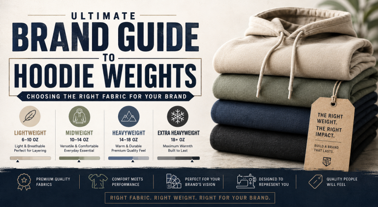 Ultimate Brand Guide to Hoodie Weights