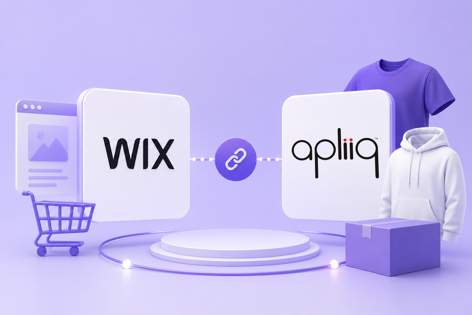 Introducing the new Apliiq Wix App for custom apparel and print on demand