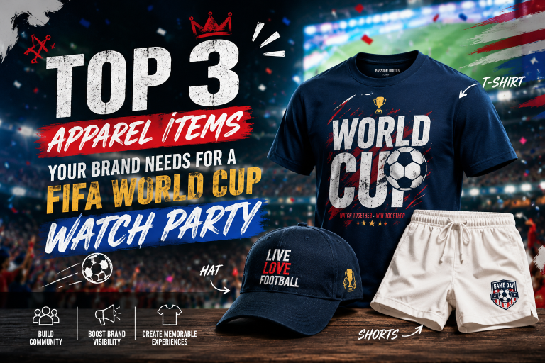 Top 3 Apparel Items Your Brand Needs for a FIFA World Cup Watch Party