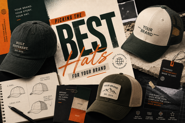 Discover how to choose the right custom hats for your brand. Compare hat styles, features, top brands, and branding methods in this complete summer hat guide.