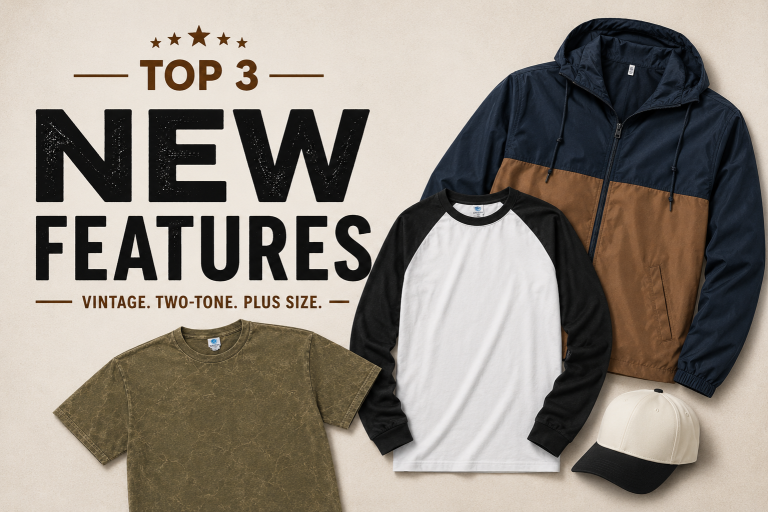 3 New Features: Vintage, Two-tone, and Plus sizes