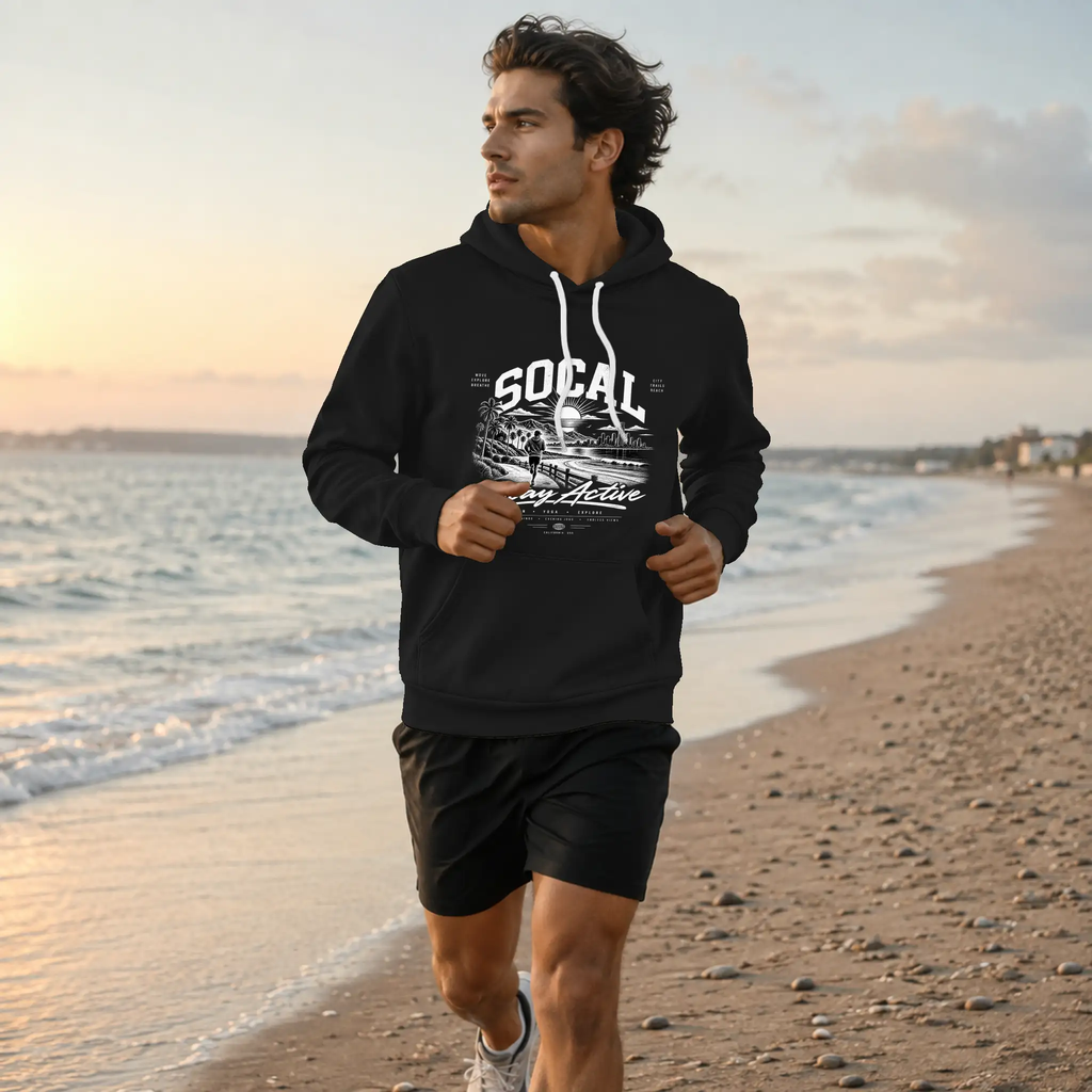 BELLA+CANVAS Sponge Fleece Pullover Hoodie available on apliiq for customization