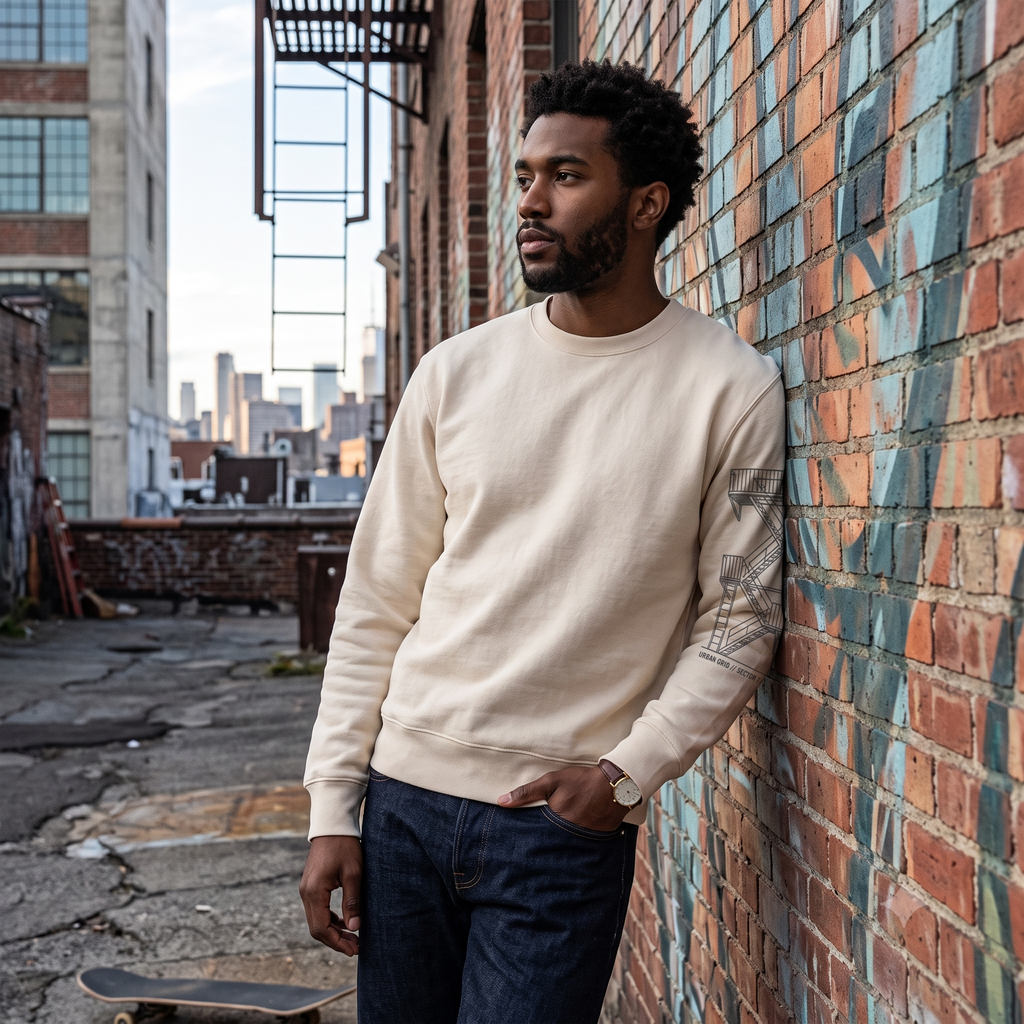 The Heavyweight Crewneck Sweatshirt (IND3000) is a straightforward premium crewneck available on apliiq
